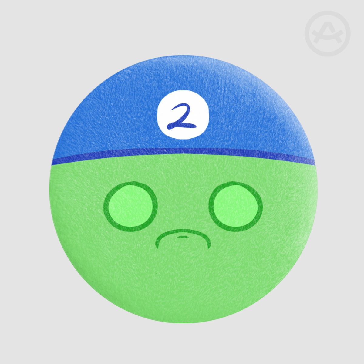 Doze 02 | 58mm Plush Badge