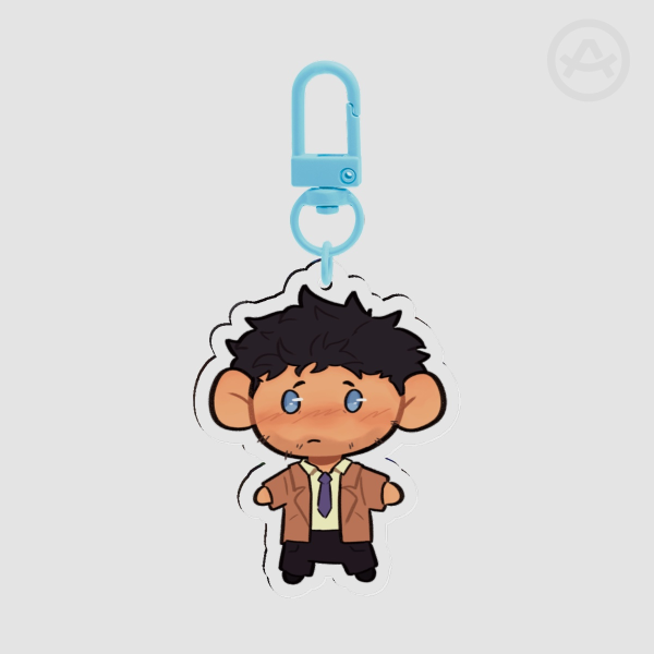 Castiel Keychain
