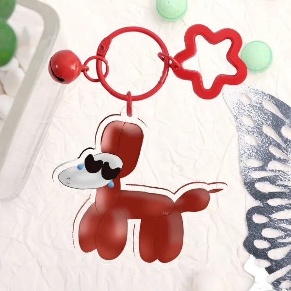 Gangle acrylic keychain