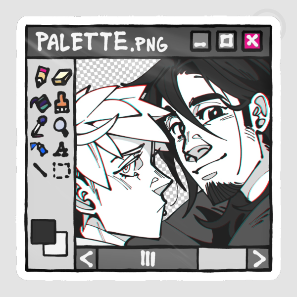 PALETTE - Paint | Die Cut Stickers