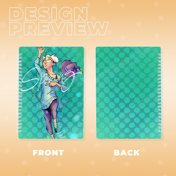 PVC Double-side Spiral Notebook