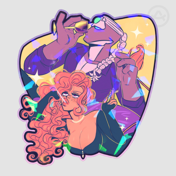 C.H.A.W. Time Out Sticker