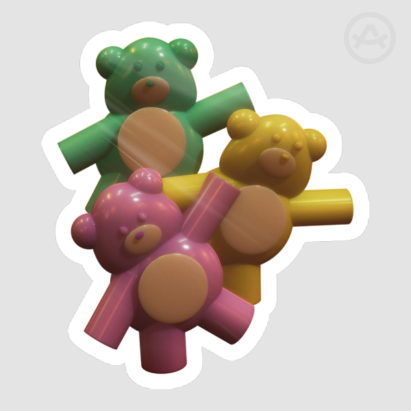 Gummy Colorful Bears