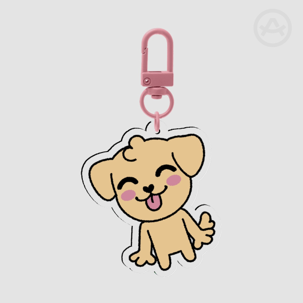 Pup Keychain
