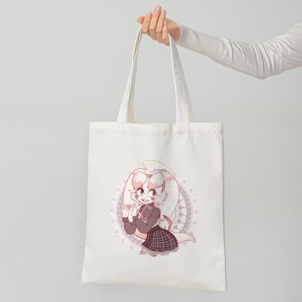 Molly hazbin hotel tote bag