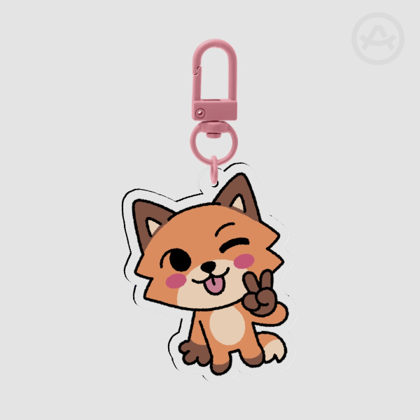 Fox Keychain