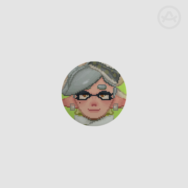 Marie splatoon 3 pin badge button