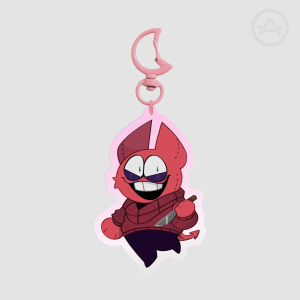 Bob Velseb Knife Keychain