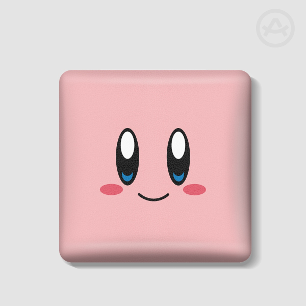Kirby Plush Badge - Smile