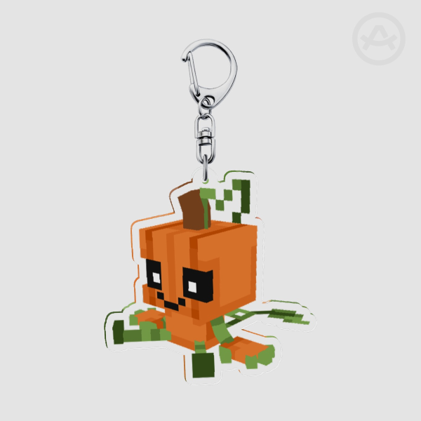 2.5 Inch Dandy's World - Gourdy Acrylic Keychain