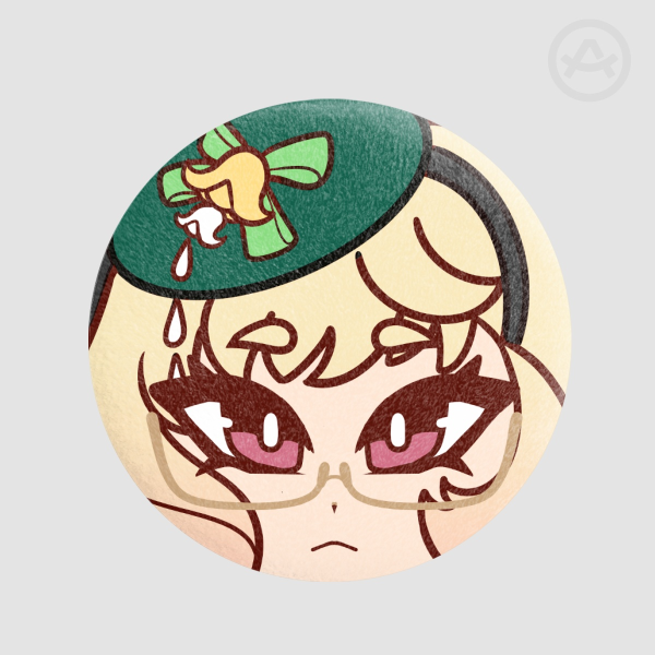 Genshin Impact Emilie Plush Badge