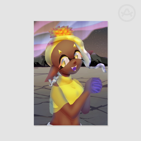 Frye splatoon 3 poster