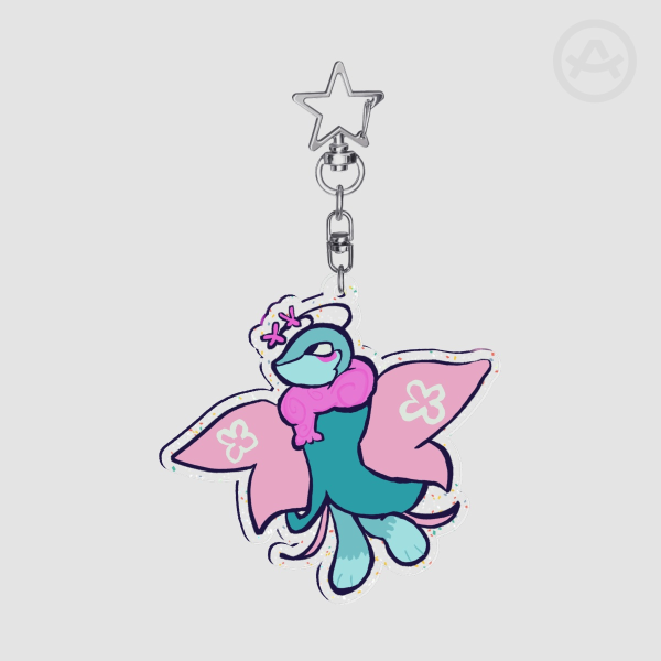 Flyte Dandys World --- Glitter Acrylic Keychain