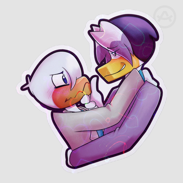 Dewey's Suitor Sticker
