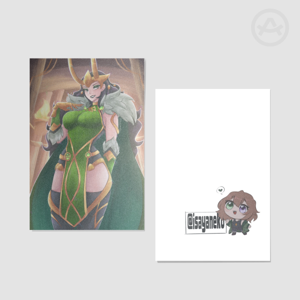 Lady Loki Postcards