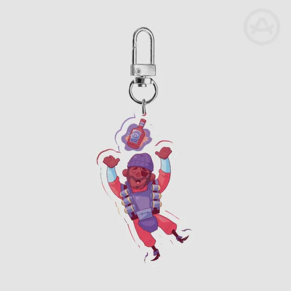Demoman acrylic keychain - TF2