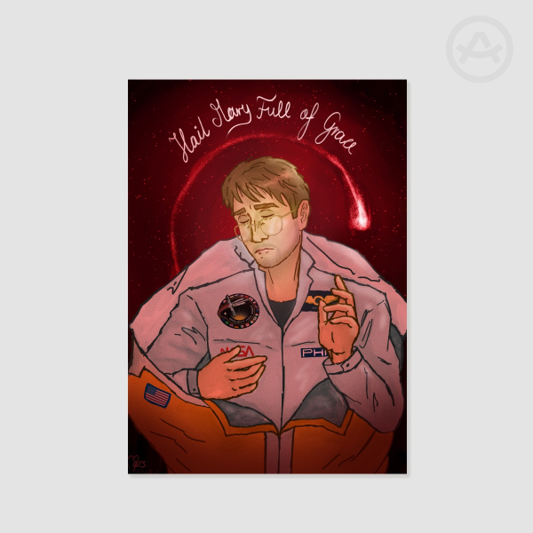 "Hail Mary full of Grace" Phm poster