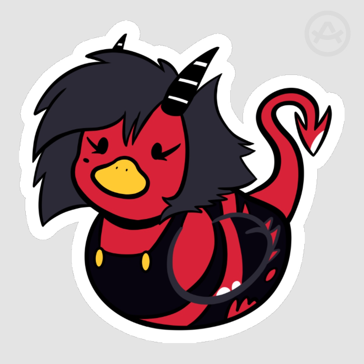 Millie Rubber Ducky Sticker
