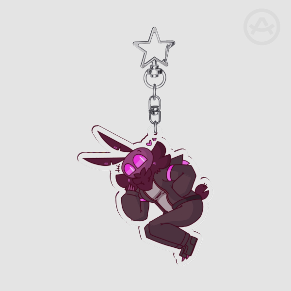 Hoax Mothman Keychain