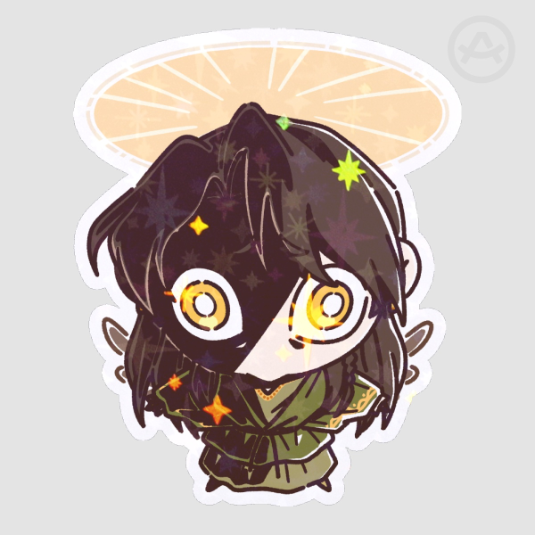 ARCHANGEL RAPHAEL BUGEYES (holo star) sticker