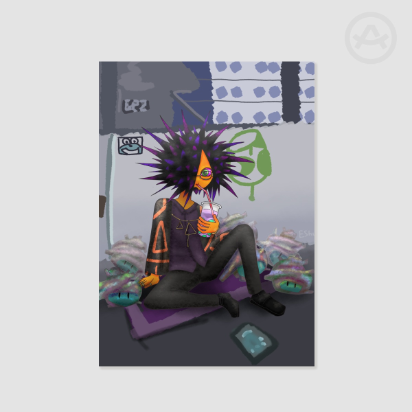 Splatoon spyke poster