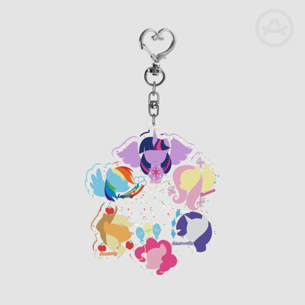 Mane Six - Keychain