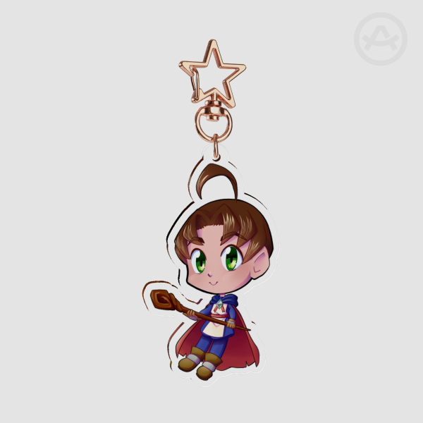 Brian Quest 64 - Chibi Acrylic Keychain