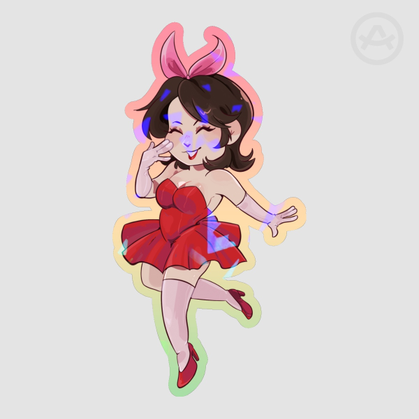 A Real Pop Star! Sticker