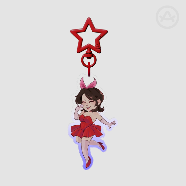 A Real Pop Star! Acrylic Charm