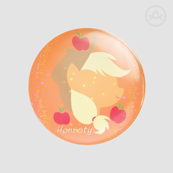 Apple Jack - Round Badges (Button Pins)