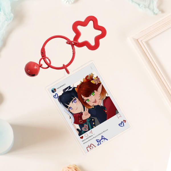 Acrylic Keychain Mana and Hana