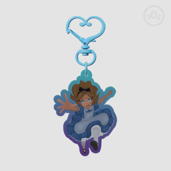 Alice Classic colorfill Keychain