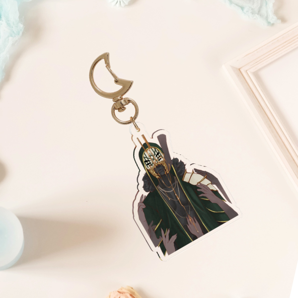 Caramel - Vessel from Sleep Tooken || Clear Acrylic Keychain