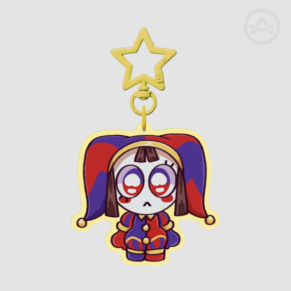 Pomni TADC I Acrylic Keychain