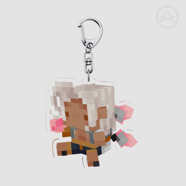 2.5 Inch Overwatch - Lifeweaver Acrylic Keychain