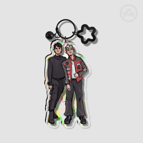 Dan and Phil Acrylic Keychain