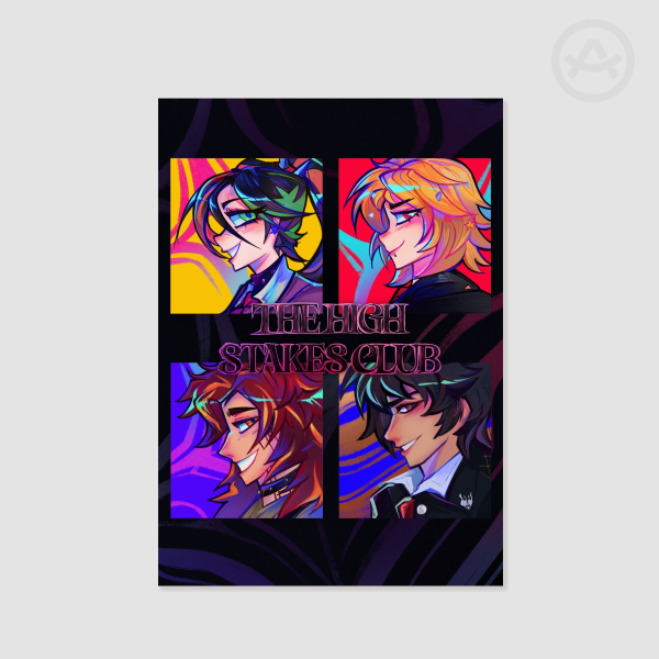 HIGH STAKES CLUB PRINT