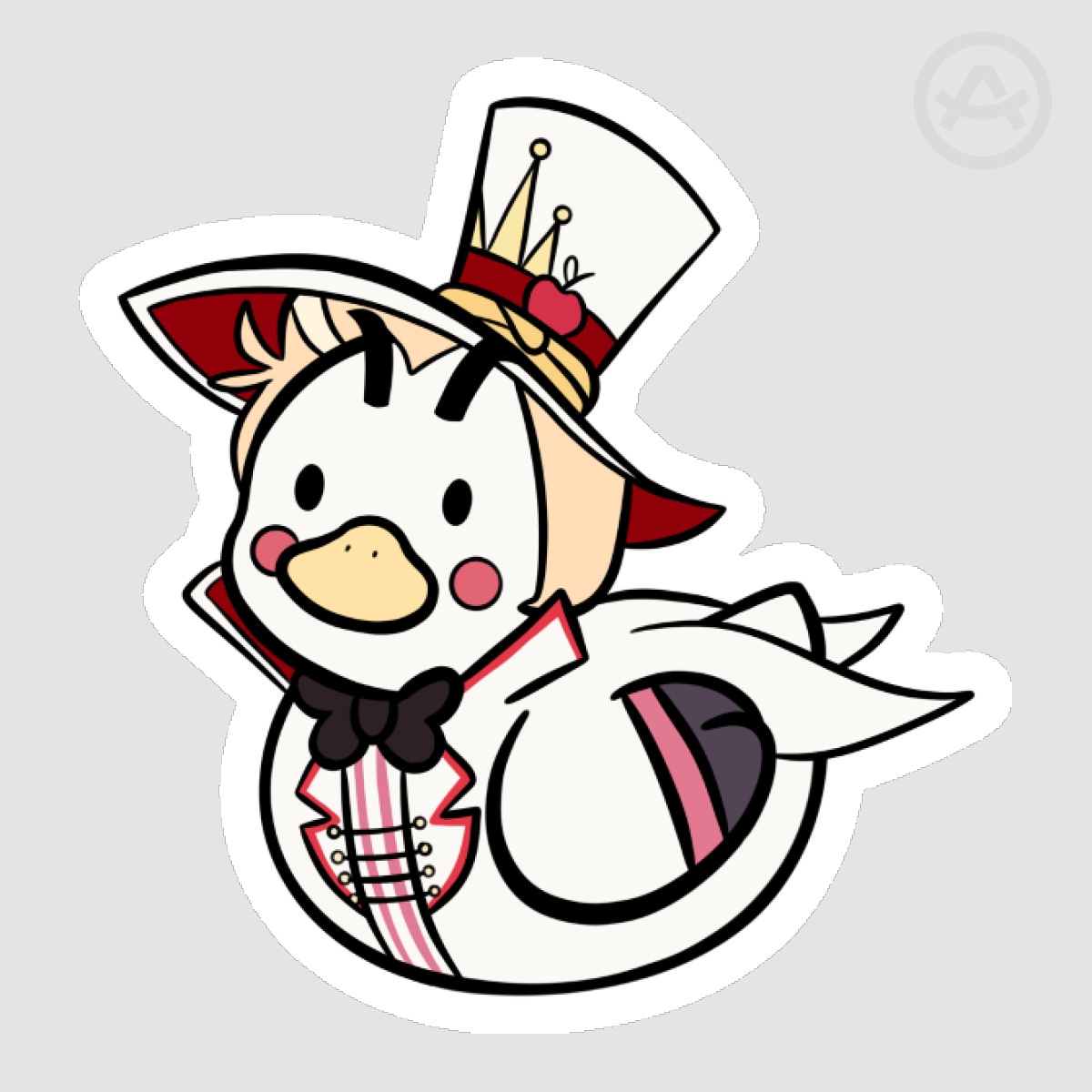 Lucifer Morningstar Rubber Ducky Sticker