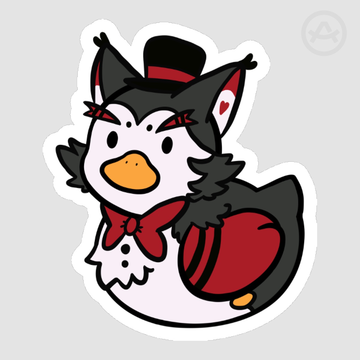Husk Rubber Ducky Sticker