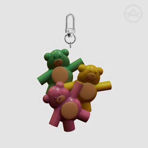 Clear Acrylic Keychains
