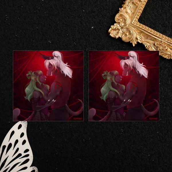 Morticia X Azhreal Wedding Day Pearl Paper Photocards
