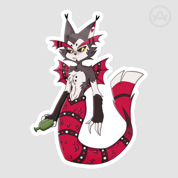 Mermaid Husk Sticker