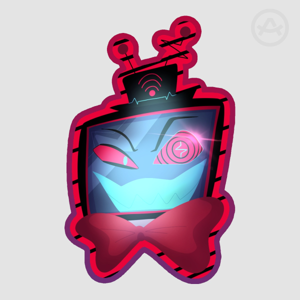 Hazbin Hotel Vox Sticker