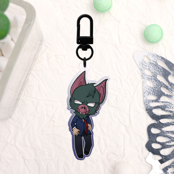 Dispatch Sonar Acrylic Keychain