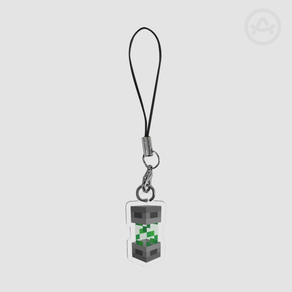 1 Inch Minecraft - Resident Evil Antivirus Acrylic Phone Charm
