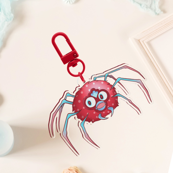 Spider Furby Acrylic Charm