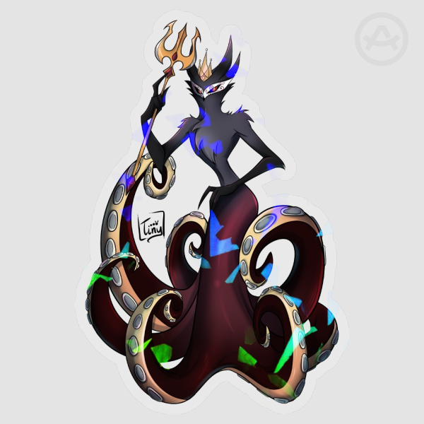 Mermay King Paimon Sticker
