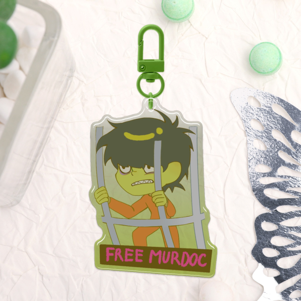 Gorillaz - Murdoc Keychain [The Now Now]