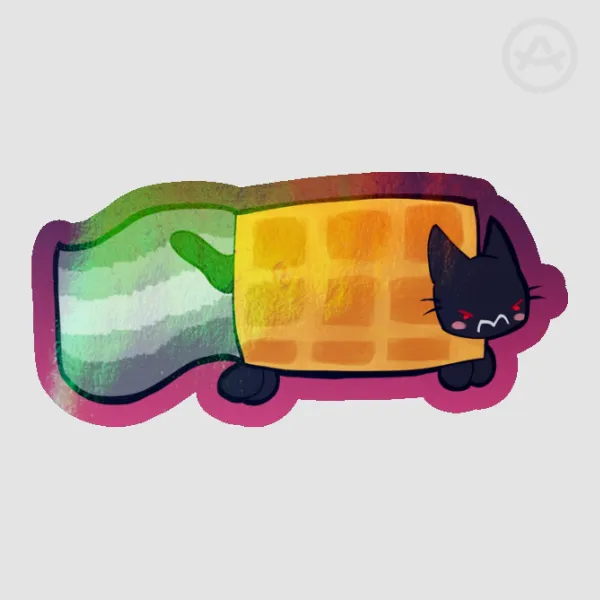 Tac Nayn Die Cut Stickers