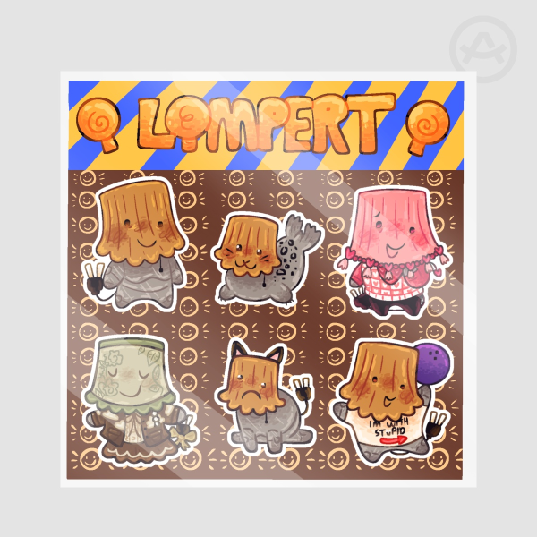 Lampert Sticker sheet